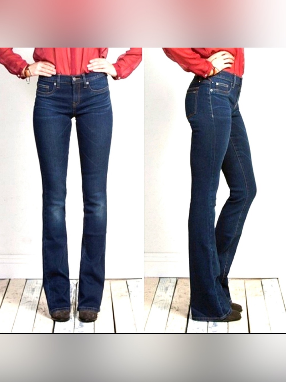 Anthropologie Mini Micro Flare Henry & Belle Jeans size 24/30